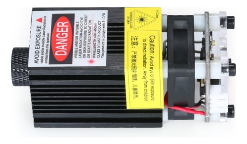 500 Mw Eleksmaker 405-445nm Módulo Laser Azul 2.54-3 P Ttl /