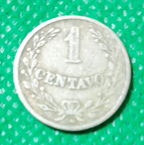 Moneda De 1 Centavo Lazareto Año 1921, Buen Estado 