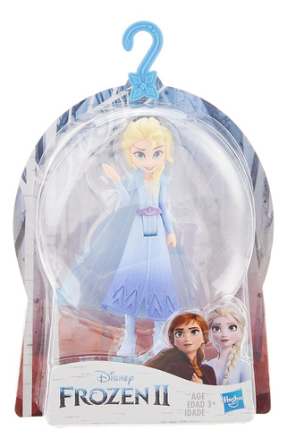 Disney Frozen Elsa Muñeca Pequeña Con Capa Extraíble Inspira