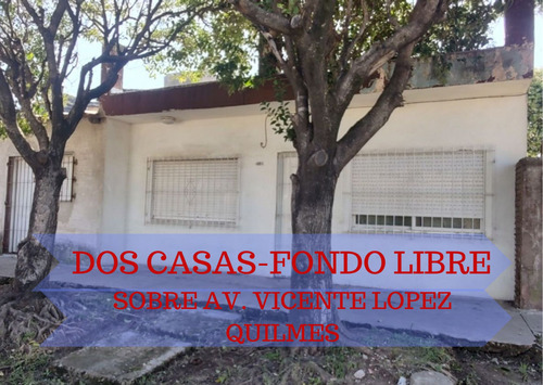 Venta 2 Casas Lote Propio Ezpeleta Garage F/libre