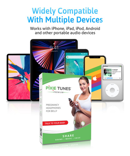 Pixie Tunes Premium - Auriculares De Bebé Premiados, Altavoc