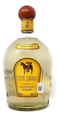Pack De 2 Tequila 7 Leguas Reposado 3 L