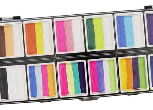 2 Body Painting Face Paint Kit, 12colors Professional Style