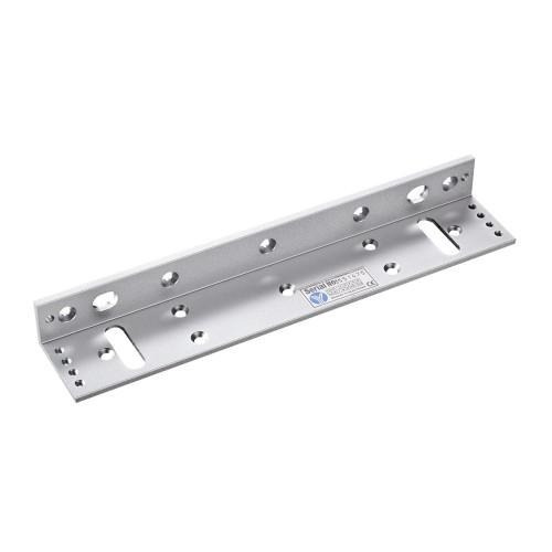 Imagen 2 de 6 de Herraje Zl 180kg Soporte Cerradura Magnetica Electrica