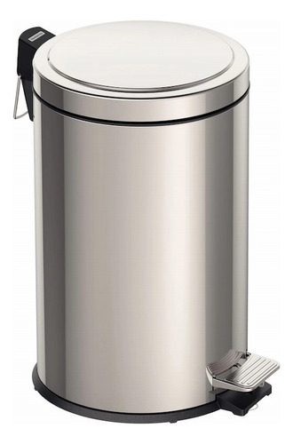 Lixeira Inox Polido Com Pedal 20 Lt Linha Brasil Tramontina
