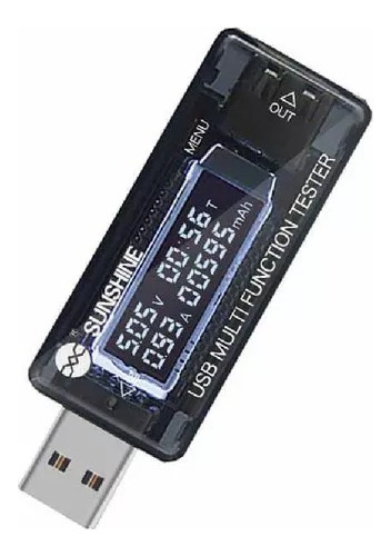 Medidor De Voltaje Y Corriente Usb Sunshine Ss-302a