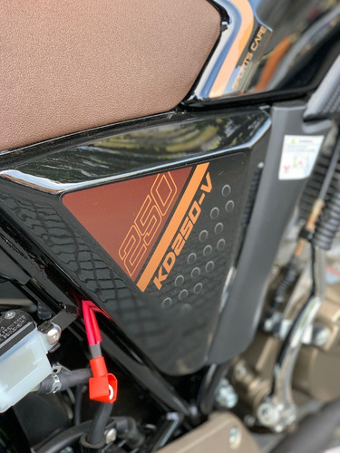 Imagen 10 de 18 de Kiden Kd 250-v Cafe Racer Promo Patentada Gba Betacenter