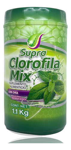 Clorofila Mix Con Chía Menta 1.1 Kg Supra.