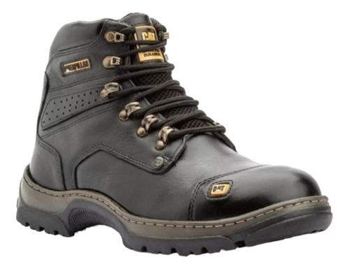 Bota Caterpillar Cuero Legitimo Puntera Protección Impermeab