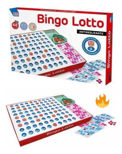 Juego Bingo Juego De Mesa Familiar 