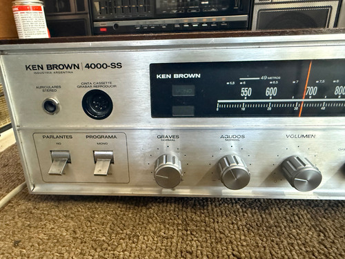 Sintoamplificador Ken Brown 4000 Ss !! Envío Gratis! (Usado)