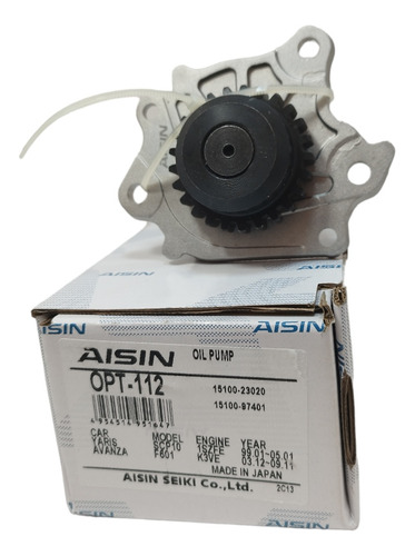 Bomba Aceite Toyota Terios Cool 1.3 02-07 Aisin 