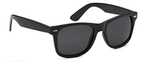 Retro Optix Gafas De Sol Estilo Clásico De Los Años 80 (negr