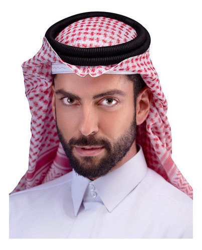 Pañuelo Árabe Keffiyeh For La Cabeza For Hombres, Turbante A