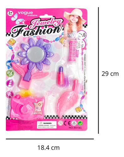 Set De Belleza Para Niña, 1 Pieza, Diseño Puede Variar