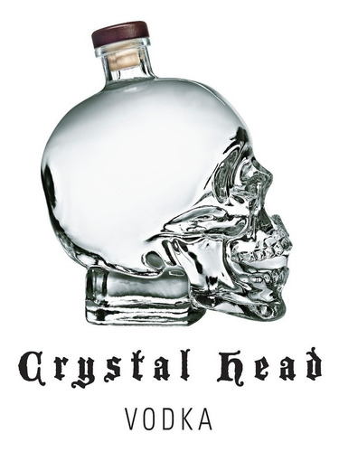 Imagen 3 de 10 de Vodka Crystal Head 1750ml Botellon En Estuche