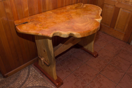 Mesa Arrimo Madera Rustica Nueva