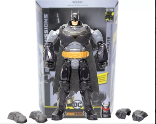 Figura De Batman Missions True Moves 11 Articulaciones