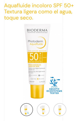 Bioderma Protector Solar Aquafluide Spf 50 + Claire 