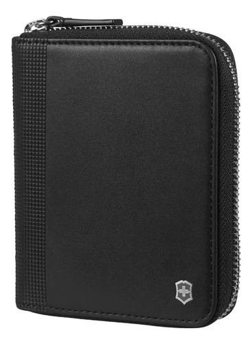 Billetera Victorinox Altius Alox Clutch Cuero Cierre Gp884