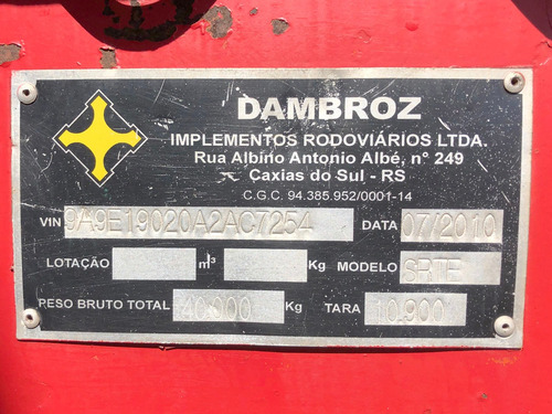 Prancha Automotiva 2010 Dambroz=graneleira,carretinha,carga