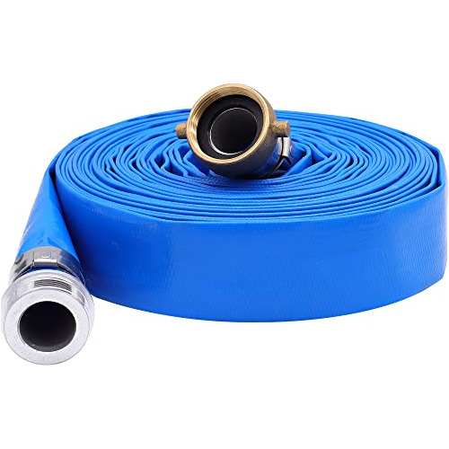 Manguera De Descarga De Bomba De Agua Plana De 2 X 100 Pvc C