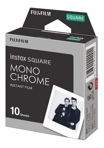 Caja Instax Square Monochrome X 10 Películas