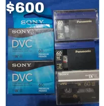 Comprar Cassetes Minidv\u002F 2 Nuevos\u002F3 Usados Negro