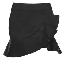 Comprar Falda Alicrada Tubo Irregular Volado En Bajos Y2k Aesthetic