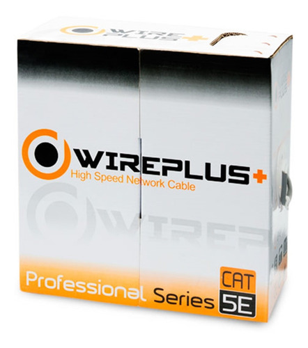 Imagen 1 de 3 de Cable Utp Cat5e Bobina Caja 305 Metros Camara Redes Lan Cctv