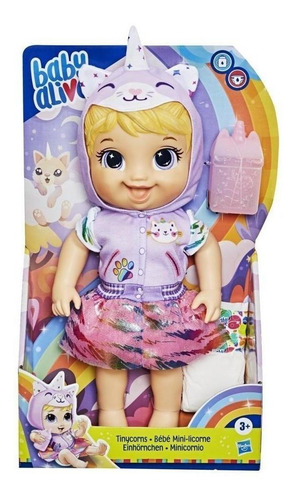 Hasbro Baby Alive Bebé minicornio felino