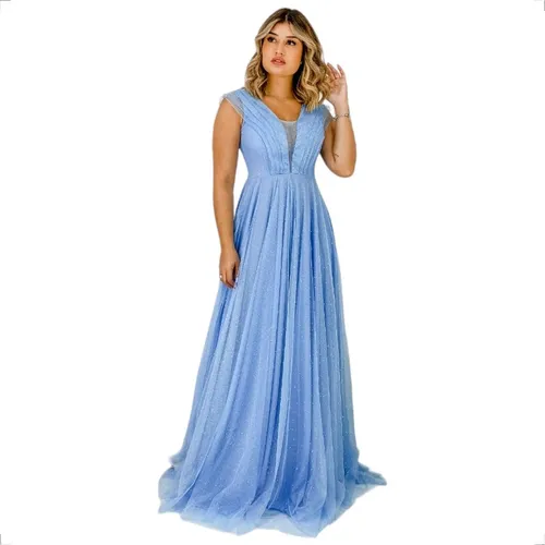 Vestido Azul Serenity