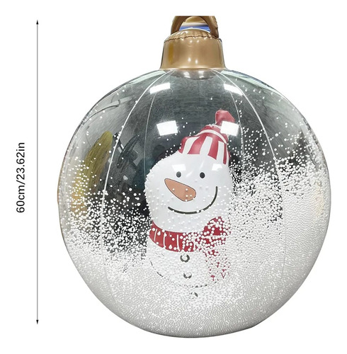 Esfera Inflable De Decoración Navideña
