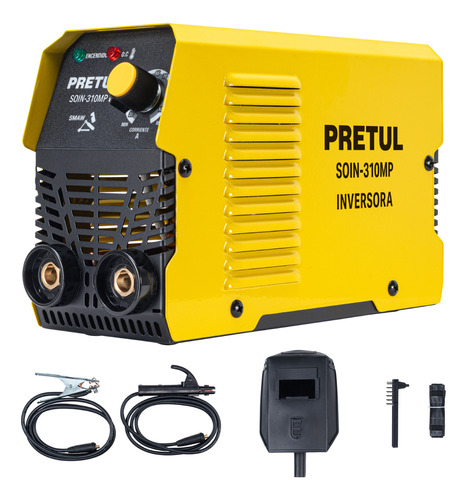 Mini Soldadora Inverter Pretul Soin-310mp 100 A 127 V 60 Hz