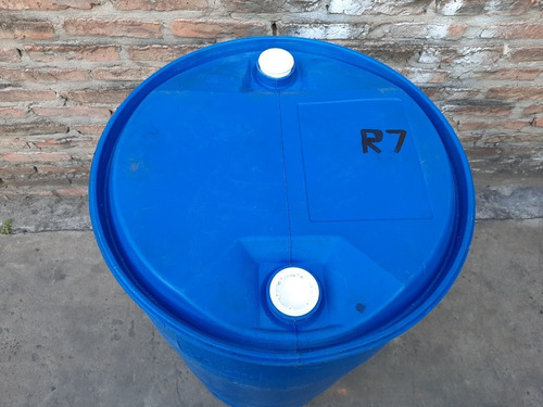 Tambores De Plástico De 200 Lts Usado Azul (Usado)