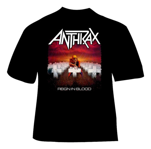 Polera Anthrax - Ver 17 - Reign In Blood