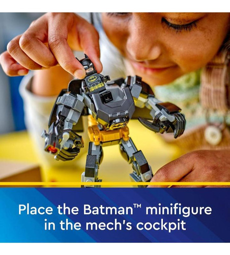 Lego Dc Batman: Batman Mech Armor Super Hero Toy, 76270