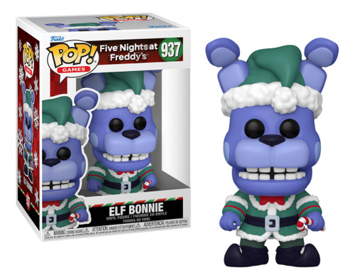 Bonnie Elfo 937 Funko Pop Five Nights At Freddy's