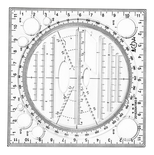 Mesa De Regla De Dibujo Multifuncional, Herramienta