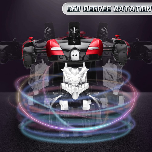 Transformador Automóvil Control Remoto Transform Red 3 A 8 A Color Personaje