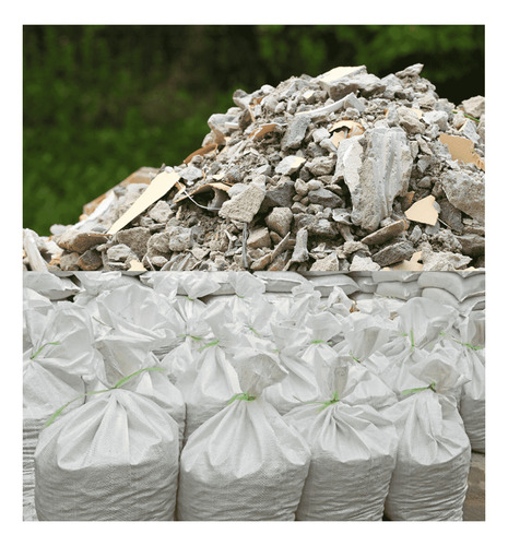 Saco Para Construção 10 Unidades 50x70 Cor Branco