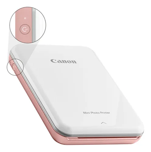 Mini Impresora Fotográfica Canon Ivy Para Smartphone Pink