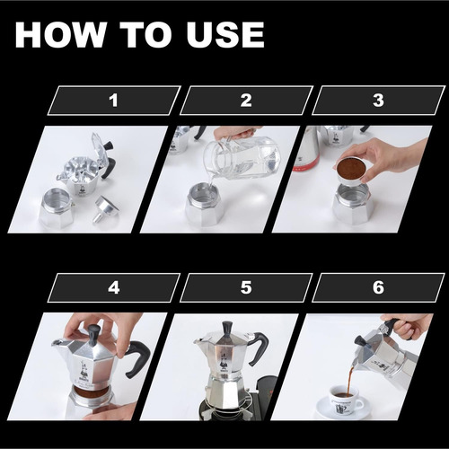 Máquina De Café Expreso Bialetti 6 Tazas