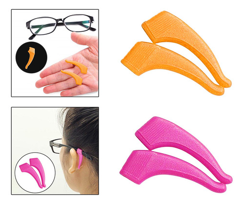 Juego De 4 Ganchos Antideslizantes Para Gafas Cómodos Para