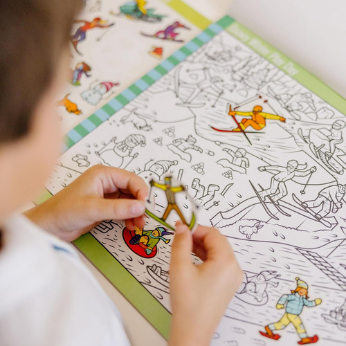 Bloc De Pegatinas Melissa & Doug Seek & Find, 4+ Años - Aven