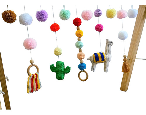 Gimnasio Bebe Nordico Montessori Madera Boca Juniors Crochet