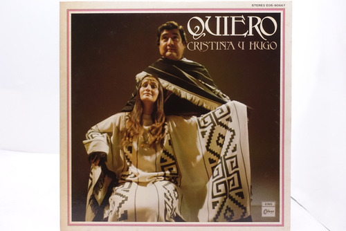 Vinilo Cristina Y  Hugo Quiero 1976 Edición Japonesa