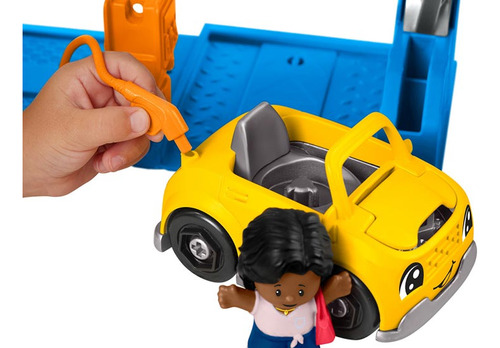 Set De Juego Garage De Vehículos Fisher-price Little People