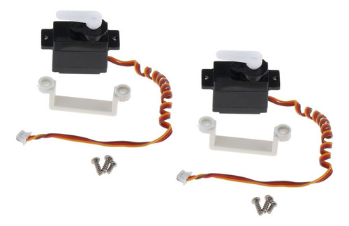 2x Rc Duradero, Cuadricóptero, Motor , Servo De Timón Para