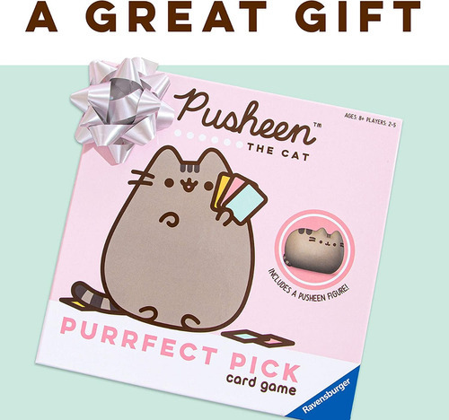 Juego De Cartas Familiar Pusheen Purrfect Pick Ravensburger